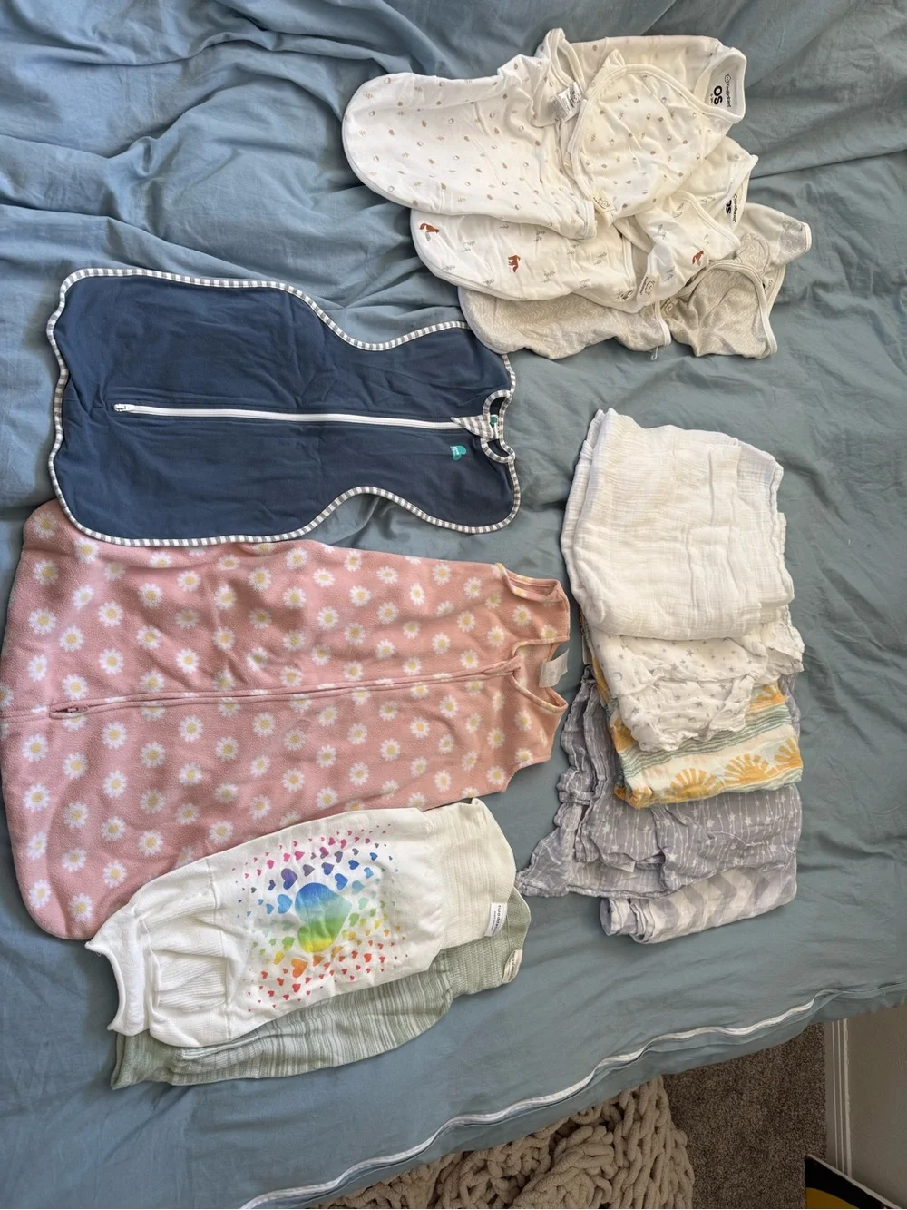 Baby Sleep Sacks and Swaddles - kea baby, swaddellini, halo and etc.